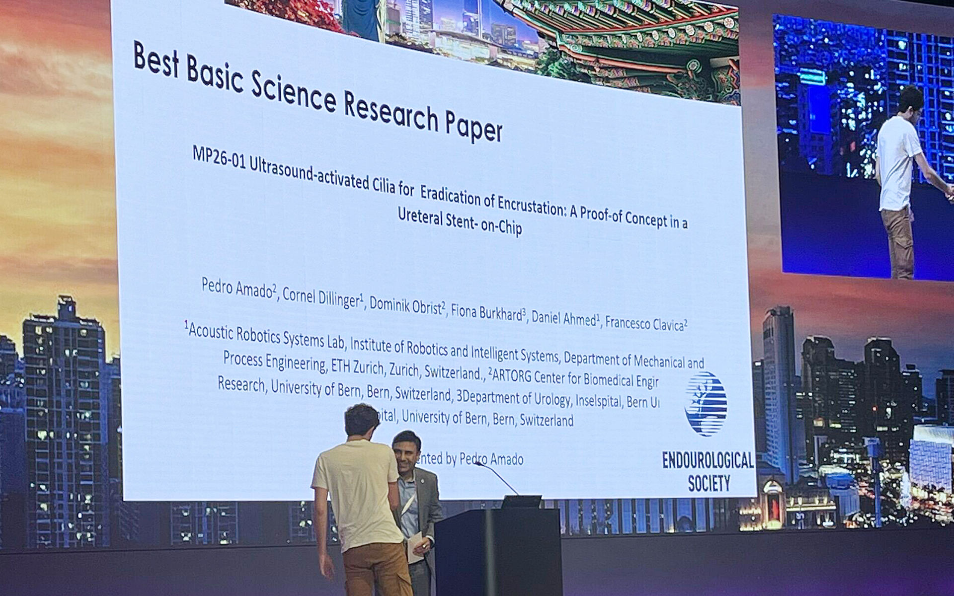SonoStent, best basic science research paper, South Korea